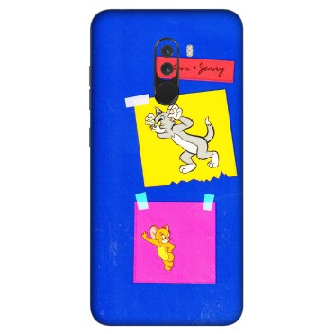 POCO Phone Skins (All Models) - Tom N Jerry Sticky Notes - 3D Embossed Finish (L-88) Poco F1