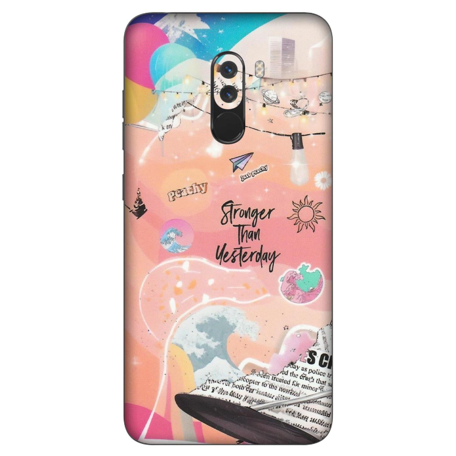 POCO Phone Skins (All Models) - Stronger Then Yesterday - Matte Finish (M-128) Poco F1