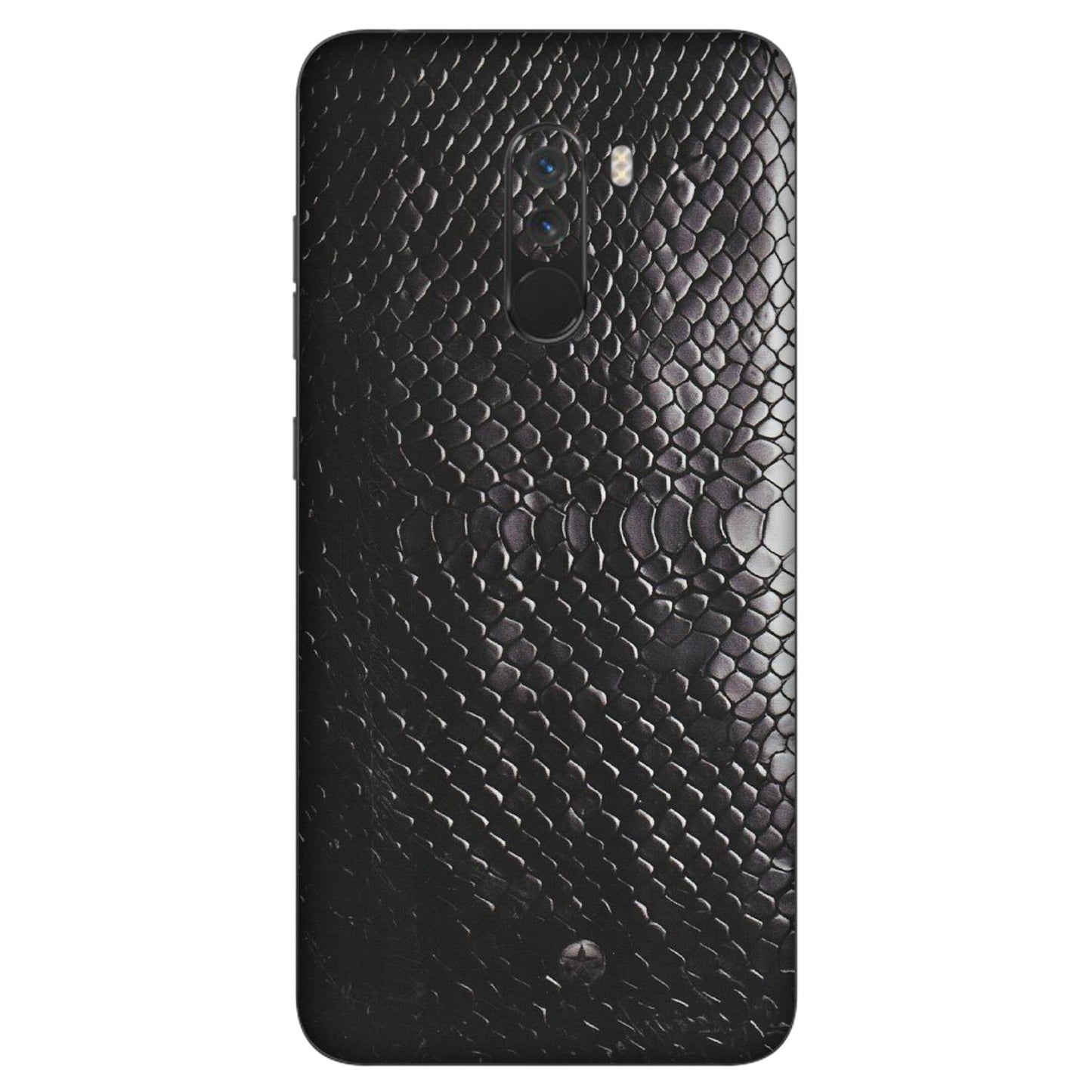 POCO Phone Skins (All Models) - Black Snack Leather - Matte Finish (M-147) Poco F1