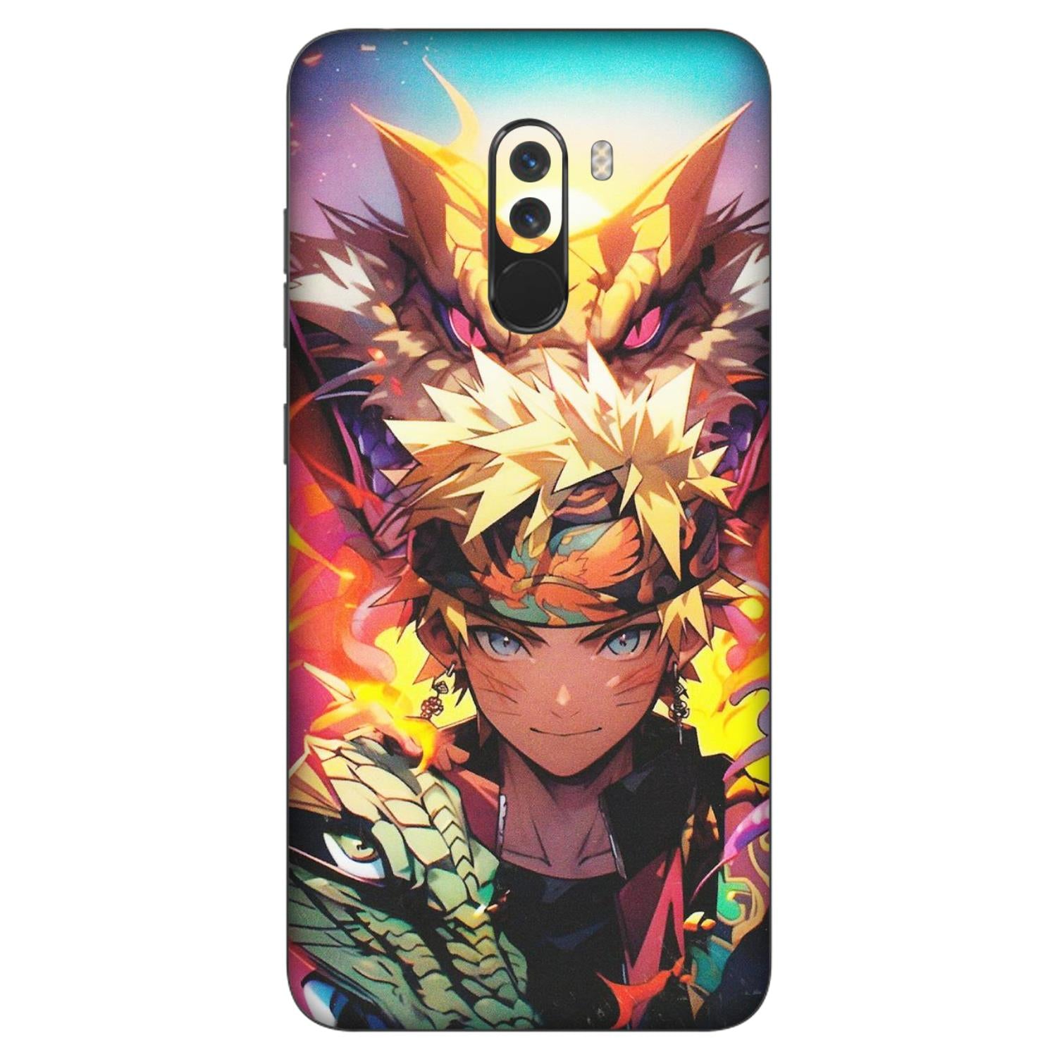 POCO Phone Skins (All Models) - Angry Naruto Anime - Matte Finish (M-148) Poco F1
