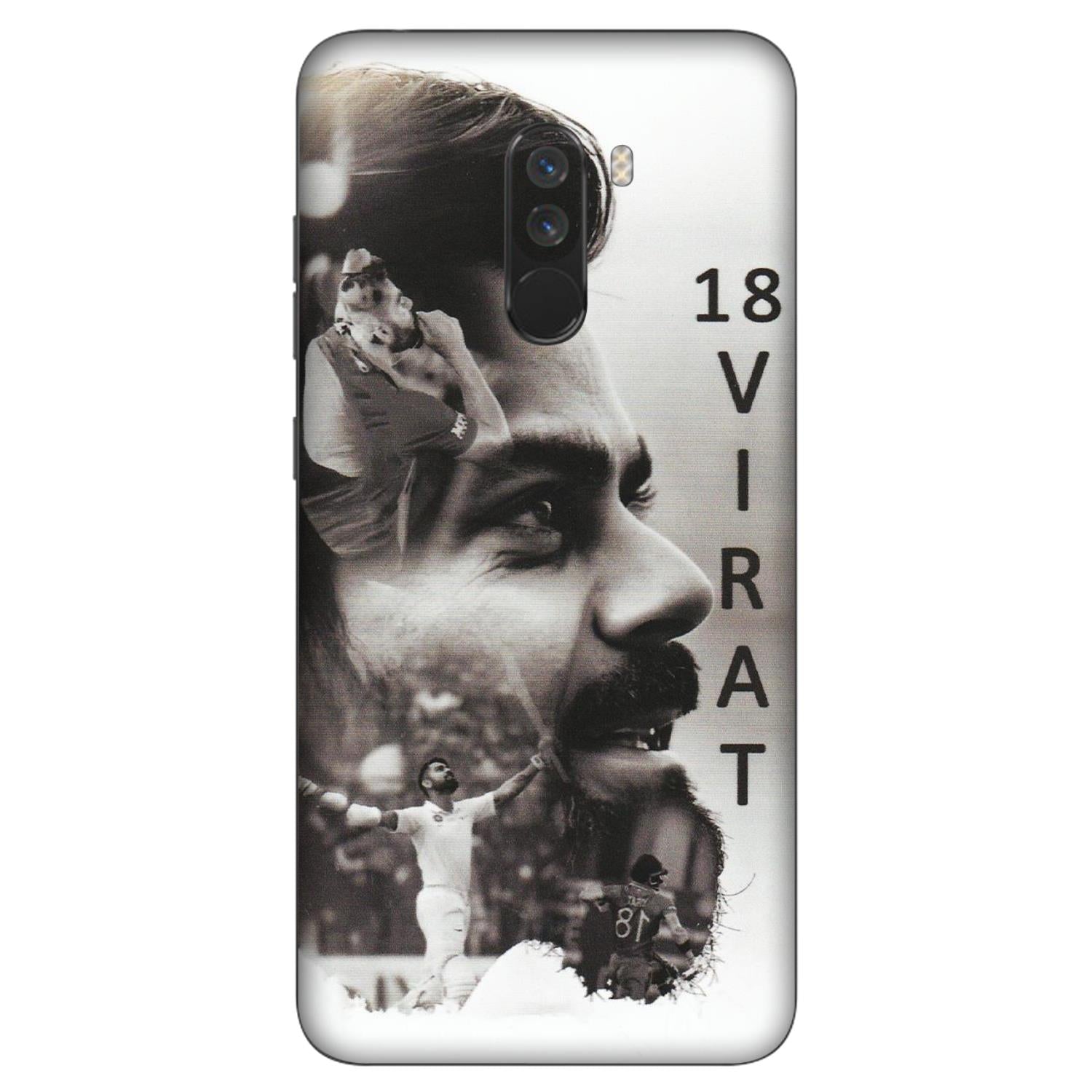 POCO Phone Skins (All Models) - Virat Kohli Cricketer - Matte Finish (M-163) Poco F1