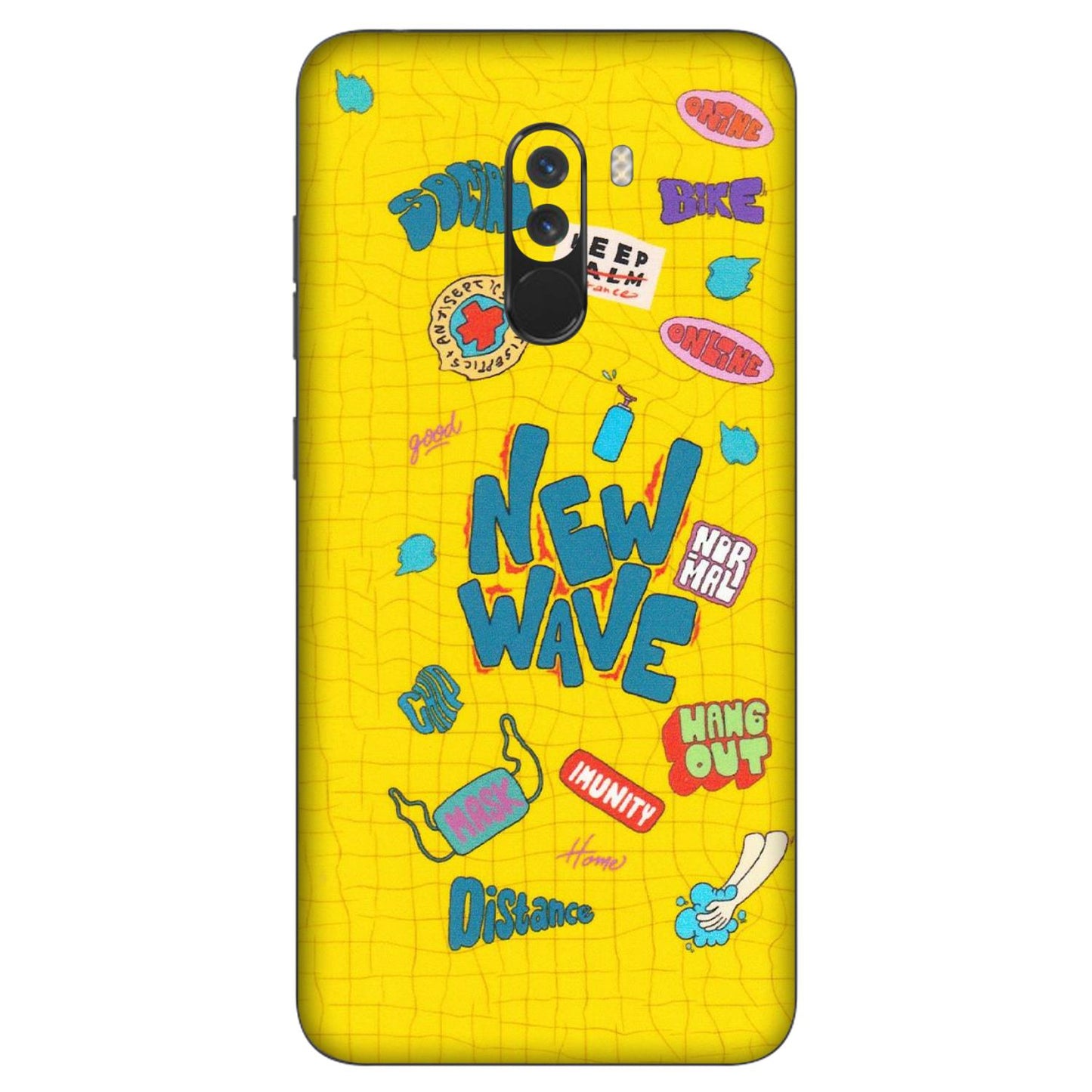 POCO Phone Skins (All Models) - New Wave Life - Matte Finish (M-17) Poco F1