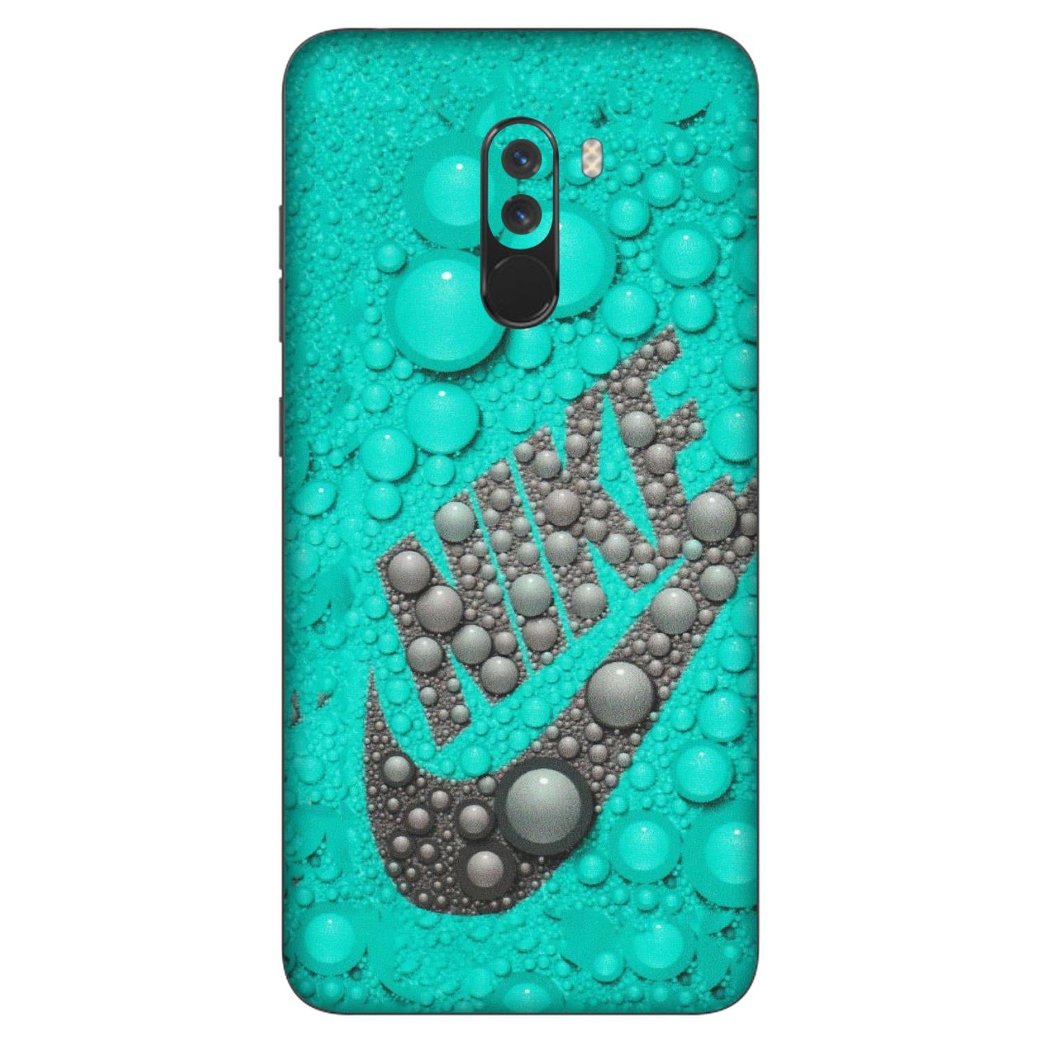 POCO Phone Skins (All Models) - Shoe Brand Bubbles - Matte Finish (M-42) Poco F1
