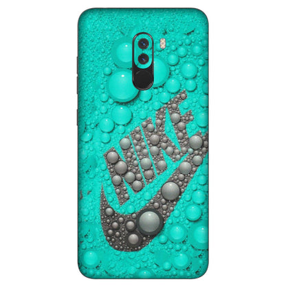 POCO Phone Skins (All Models) - Shoe Brand Bubbles - Matte Finish (M-42) Poco F1