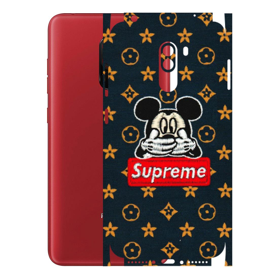 POCO Phone Skins (All Models) - Mickey Supreme - Matte Finish (M-83) Poco F1
