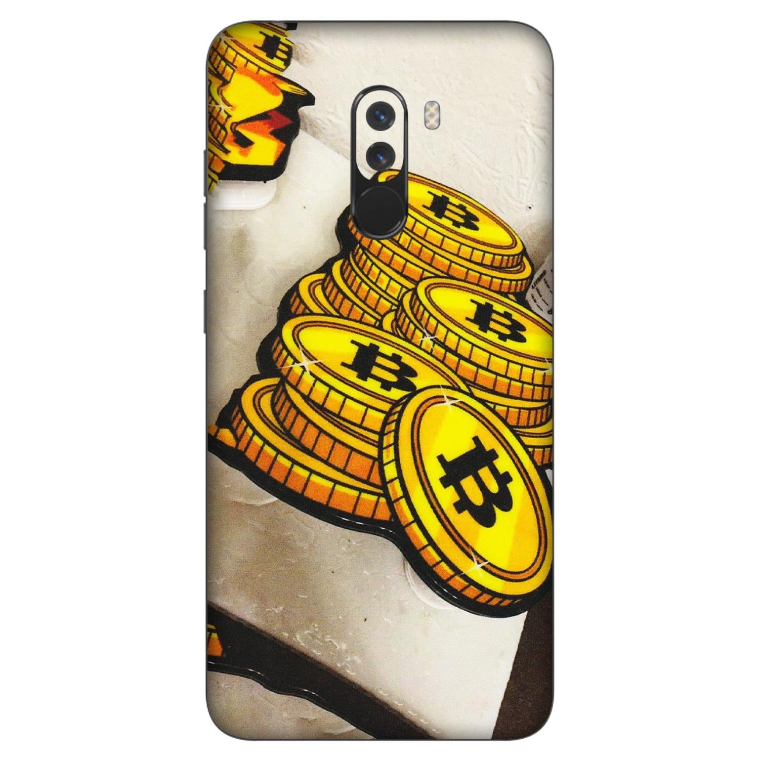 POCO Phone Skins (All Models) - Billionaire Bitcoin Collection - Matte Finish (M-92) Poco F1