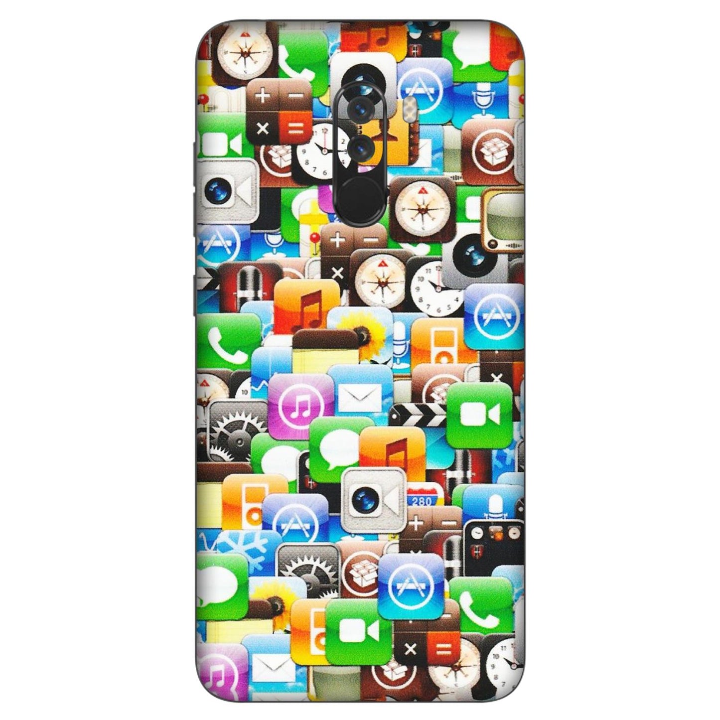 POCO Phone Skins (All Models) - All Apple Icons - Matte Finish (M-93) Poco F1