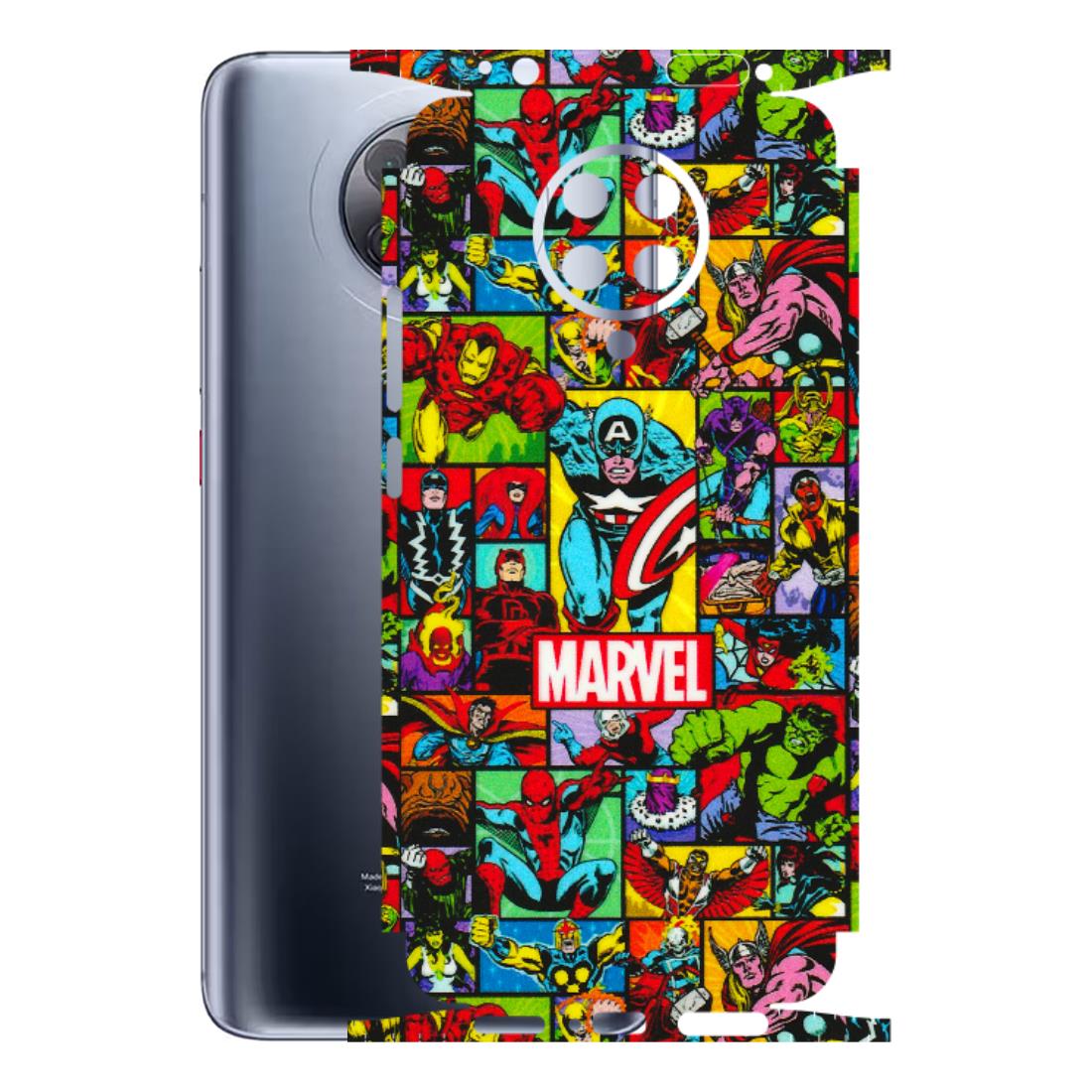 POCO Phone Skins (All Models) - MARVELOUS Comic Characters - 3D Embossed Finish (L-129) Poco F2 Pro