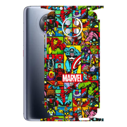 POCO Phone Skins (All Models) - MARVELOUS Comic Characters - 3D Embossed Finish (L-129) Poco F2 Pro
