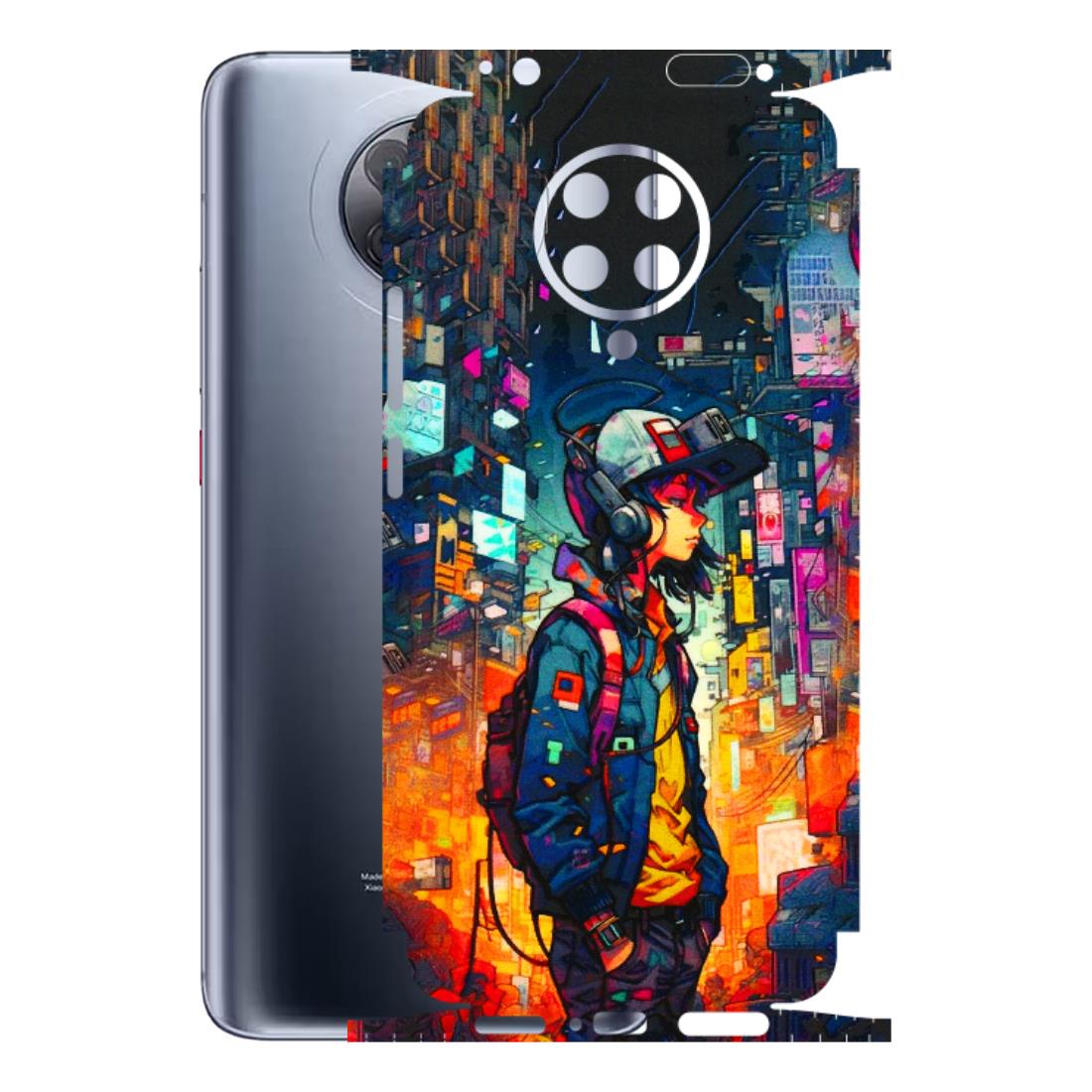 POCO Phone Skins (All Models) - Street Anime Guy - 3D Embossed Finish (L-158) Poco F2 Pro