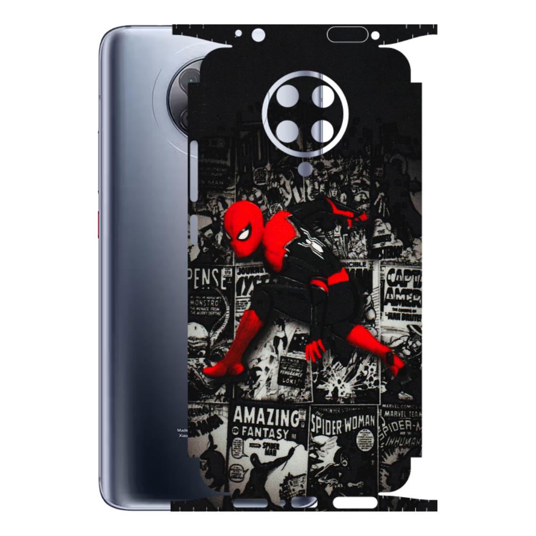 POCO Phone Skins (All Models) - SpiderMan New - 3D Embossed Finish (L-162) Poco F2 Pro