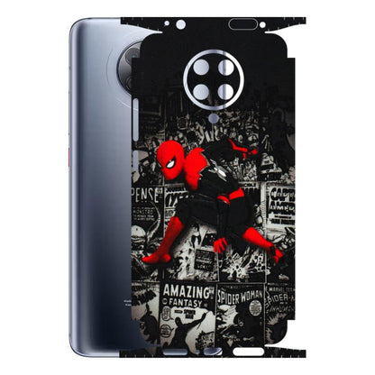 POCO Phone Skins (All Models) - SpiderMan New - 3D Embossed Finish (L-162) Poco F2 Pro