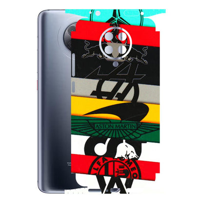 POCO Phone Skins (All Models) - Multi Designer Brands - 3D Embossed Finish (L-187) Poco F2 Pro