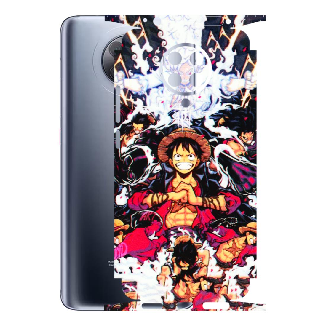 POCO Phone Skins (All Models) - Luffy Anime Character - 3D Embossed Finish (L-203) Poco F2 Pro