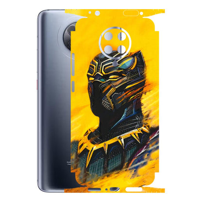 POCO Phone Skins (All Models) - Yellow Panther - 3D Embossed Finish (L-54) Poco F2 Pro