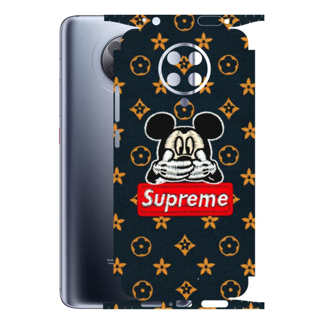 POCO Phone Skins (All Models) - Mickey Supreme - Matte Finish (M-83) Poco F2 Pro