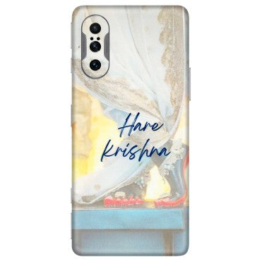 POCO Phone Skins (All Models) - Hare Krishna - 3D Embossed Finish (L-03) Poco F3 GT (5G)