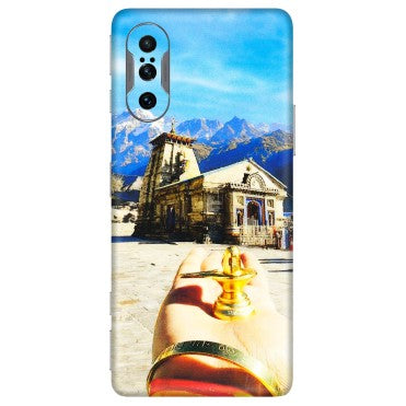 POCO Phone Skins (All Models) - Beauty of Kedarnath - 3D Embossed Finish (L-108) Poco F3 GT (5G)