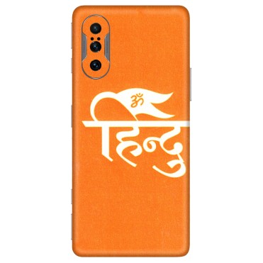 POCO Phone Skins (All Models) - Hindu Kesari - 3D Embossed Finish (L-154) Poco F3 GT (5G)
