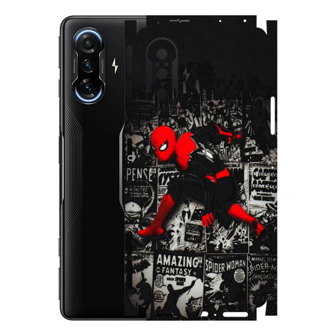 POCO Phone Skins (All Models) - SpiderMan New - 3D Embossed Finish (L-162) Poco F3 GT (5G)