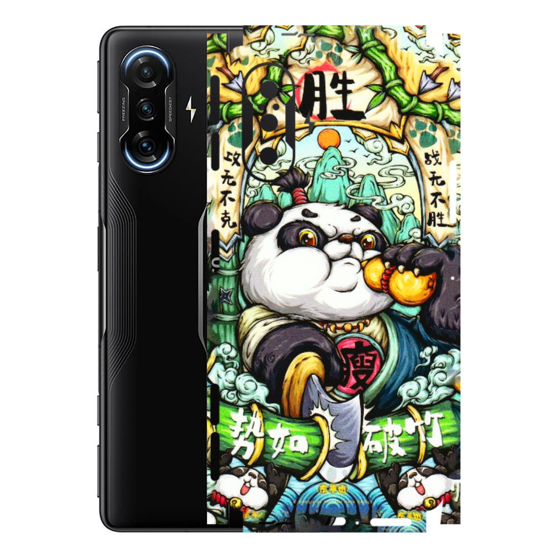 POCO Phone Skins (All Models) - Royal Rich Panda - 3D Embossed Finish (L-170) Poco F3 GT (5G)