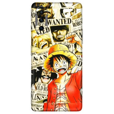 POCO Phone Skins (All Models) - Luffy Anime - 3D Embossed Finish (L-177) Poco F3 GT (5G)