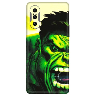 POCO Phone Skins (All Models) - Hulk - 3D Embossed Finish (L-180) Poco F3 GT (5G)