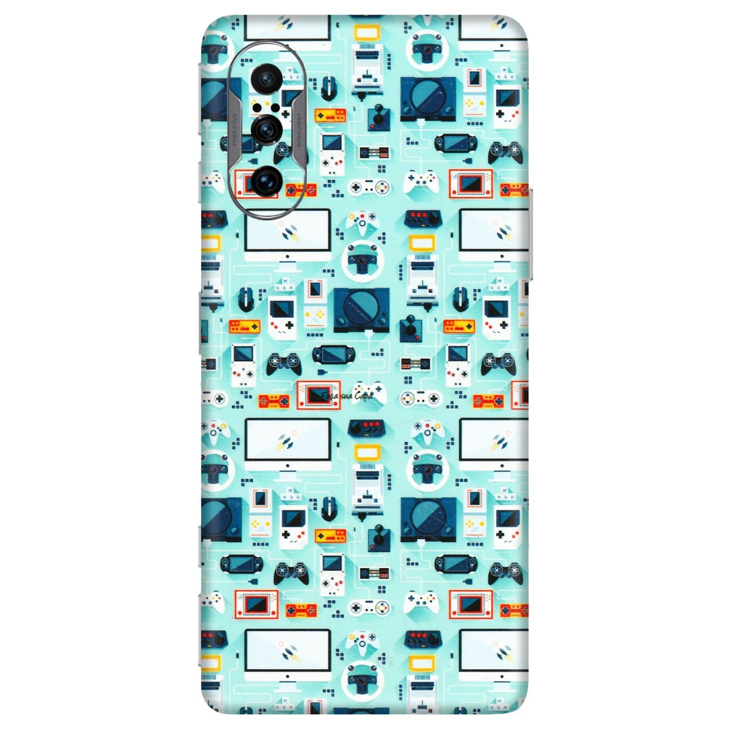 POCO Phone Skins (All Models) - Gadgets Doodle - 3D Embossed Finish (L-184) Poco F3 GT (5G)