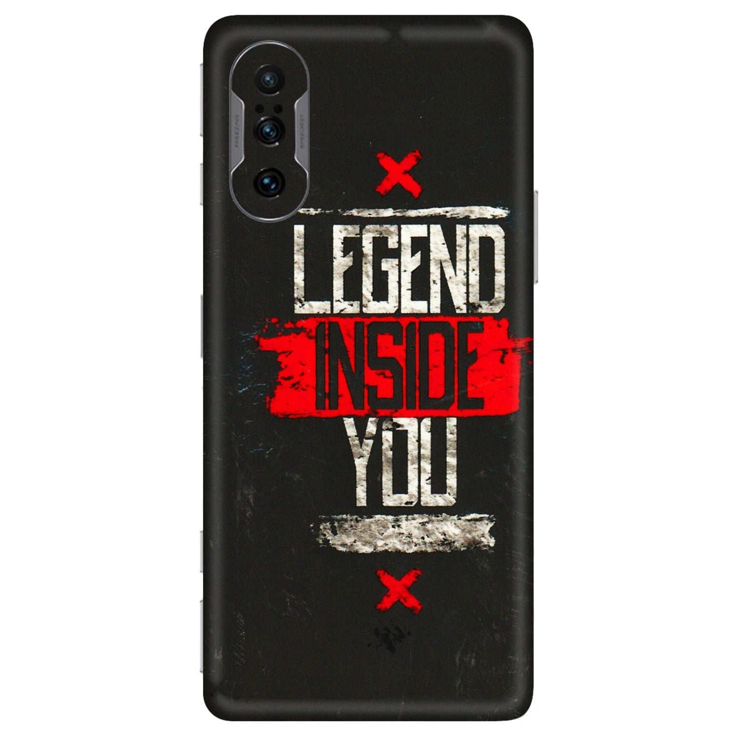 POCO Phone Skins (All Models) - Legend Inside You - 3D Embossed Finish (L-186) Poco F3 GT (5G)