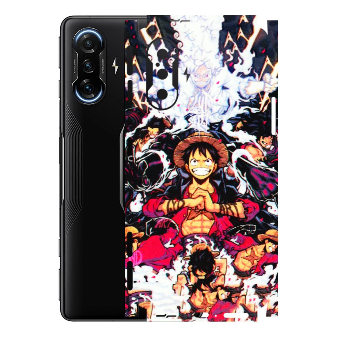 POCO Phone Skins (All Models) - Luffy Anime Character - 3D Embossed Finish (L-203) Poco F3 GT (5G)