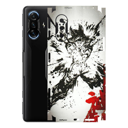 POCO Phone Skins (All Models) - DBZ - 3D Embossed Finish (L-206) Poco F3 GT (5G)