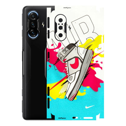 POCO Phone Skins (All Models) - Sneaker - 3D Embossed Finish (L-207) Poco F3 GT (5G)
