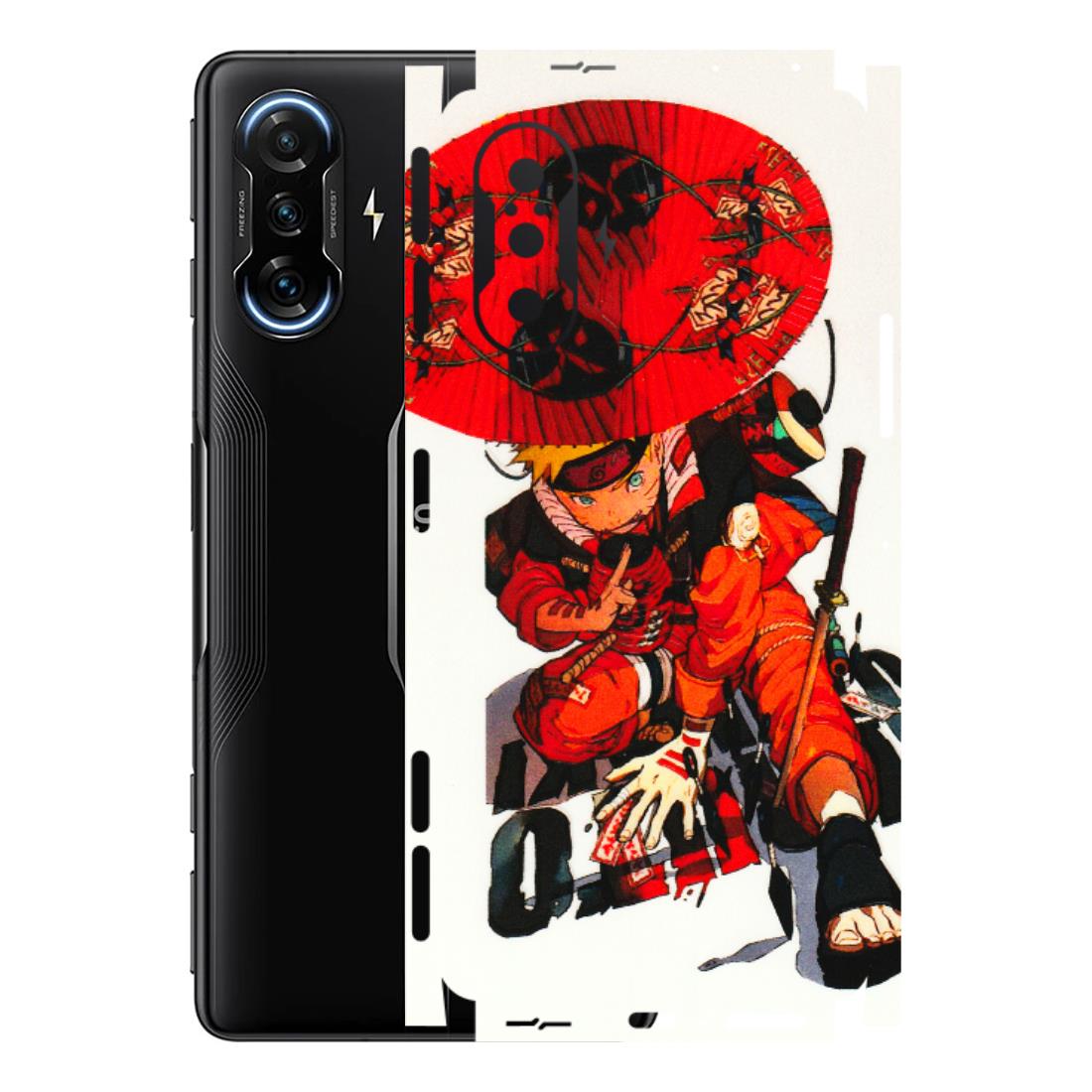 POCO Phone Skins (All Models) - Naruto - 3D Embossed Finish (L-208) Poco F3 GT (5G)