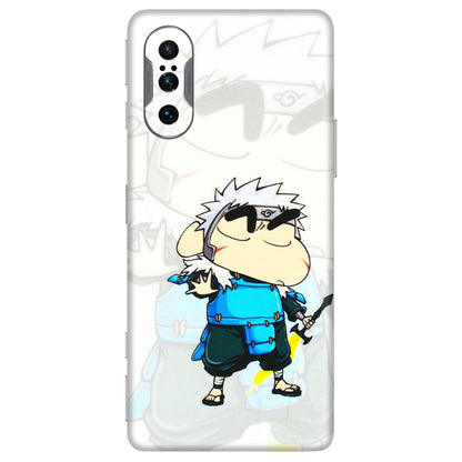 POCO Phone Skins (All Models) - Angry Young Shinchan - 3D Embossed Finish (L-226) Poco F3 GT (5G)