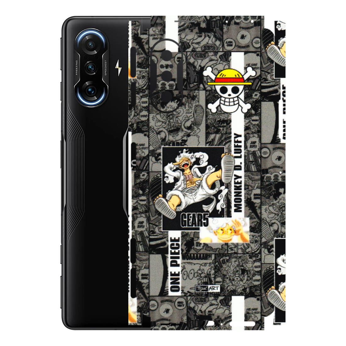 POCO Phone Skins (All Models) - Cuffy Anime MonkeyCamic - 3D Embossed Finish (L-242) Poco F3 GT (5G)