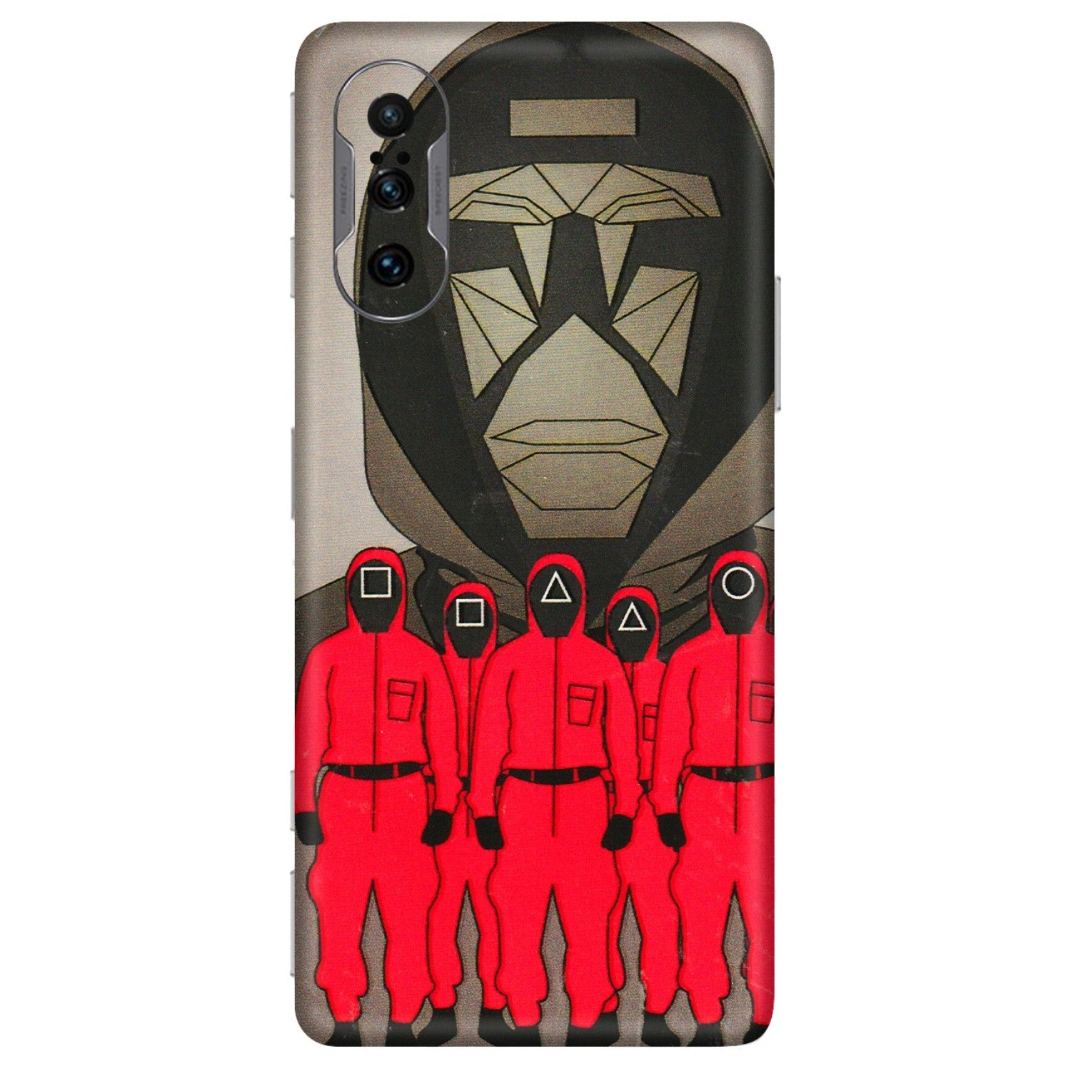 POCO Phone Skins (All Models) - Squid Game Hero - 3D Embossed Finish (L-245) Poco F3 GT (5G)