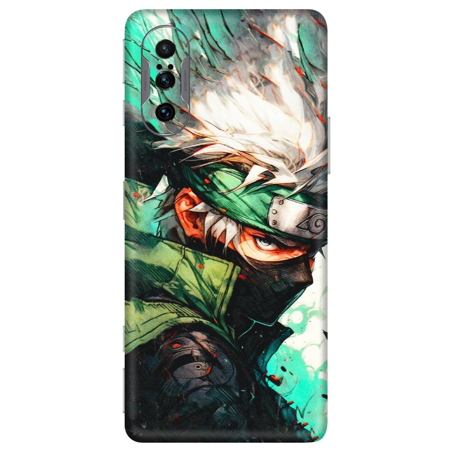 POCO Phone Skins (All Models) - Kakashi Side Profile - 3D Embossed Finish (L-249) Poco F3 GT (5G)