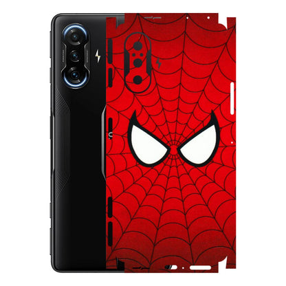 POCO Phone Skins (All Models) - Spidey Eyes - 3D Embossed Finish (L-257) Poco F3 GT (5G)