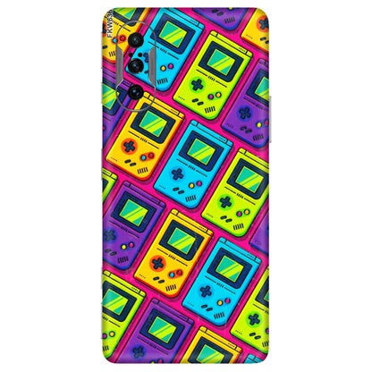 POCO Phone Skins (All Models) - Gameboy Colourful - 3D Embossed Finish (L-266) Poco F3 GT (5G)