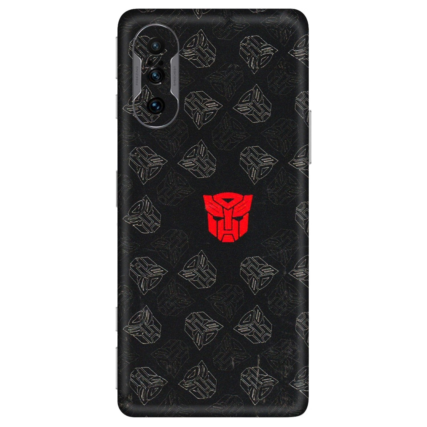 POCO Phone Skins (All Models) - Transformers Devastation - 3D Embossed Finish (L-301) Poco F3 GT (5G)