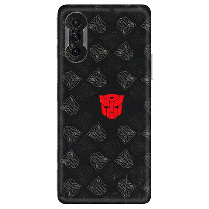 POCO Phone Skins (All Models) - Transformers Devastation - 3D Embossed Finish (L-301) Poco F3 GT (5G)