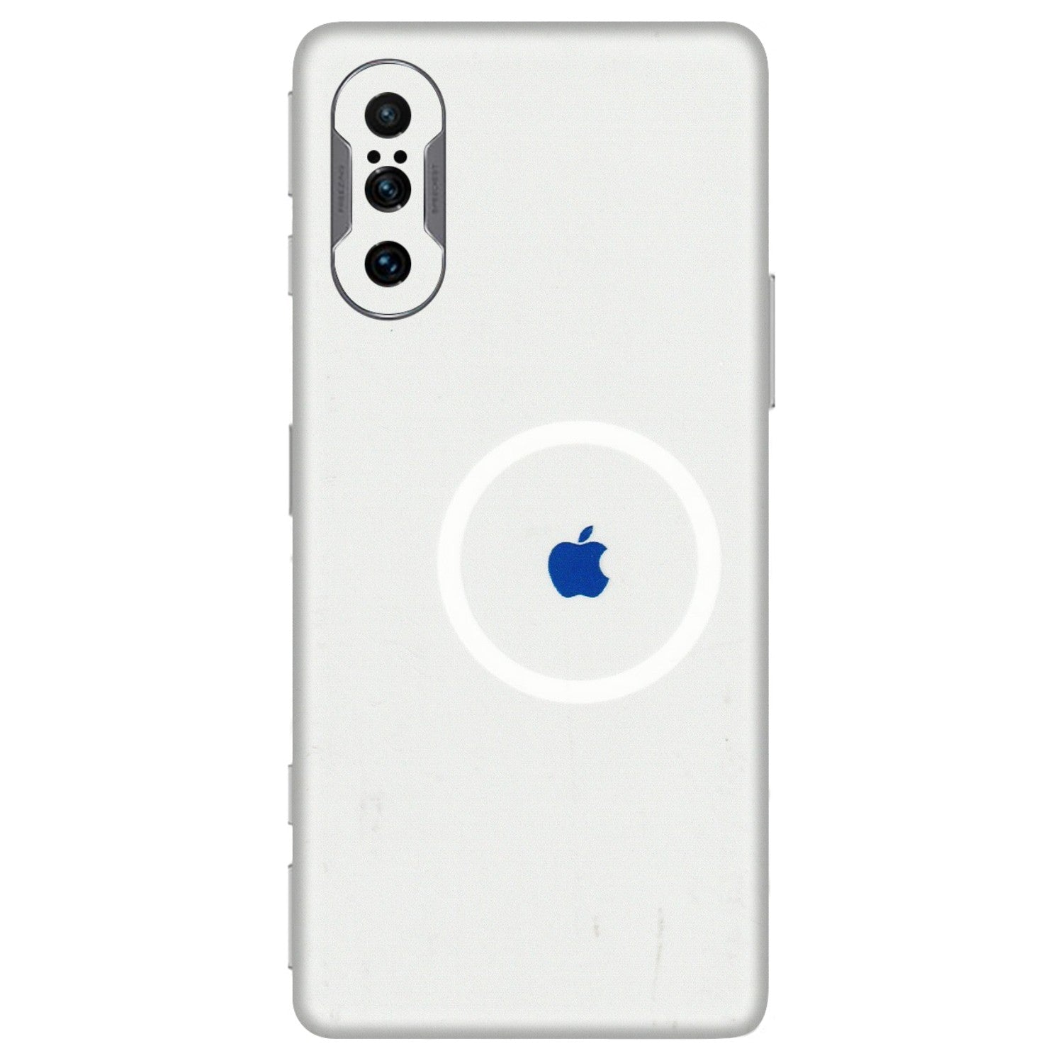 POCO Phone Skins (All Models) - iPhone Magsafe Logo - 3D Embossed Finish (L-320) Poco F3 GT (5G)