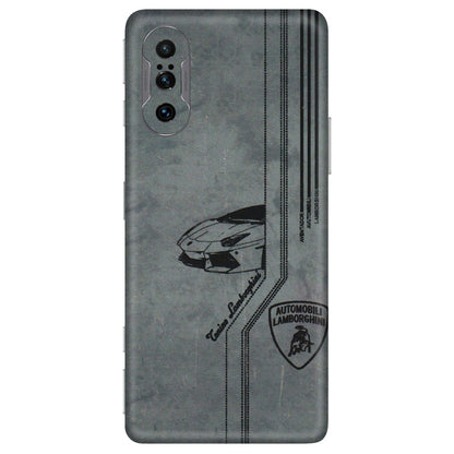 POCO Phone Skins (All Models) - New Lamborgini Aventador - 3D Embossed Finish (L-321) Poco F3 GT (5G)