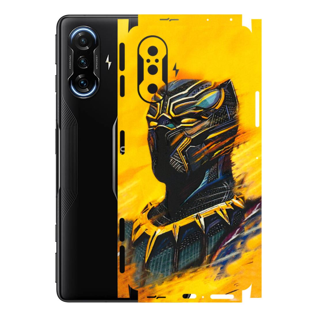 POCO Phone Skins (All Models) - Yellow Panther - 3D Embossed Finish (L-54) Poco F3 GT (5G)
