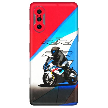 POCO Phone Skins (All Models) - Bikers Love - 3D Embossed Finish (L-58) Poco F3 GT (5G)