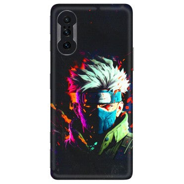 POCO Phone Skins (All Models) - Anime Cool Character - 3D Embossed Finish (L-59) Poco F3 GT (5G)