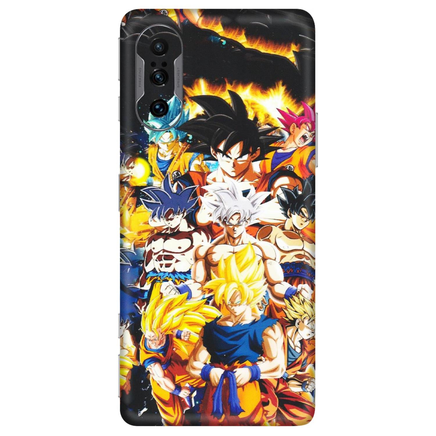 POCO Phone Skins (All Models) - Ultimate Dragon Ball Z - Matte Finish (M-100) Poco F3 GT (5G)