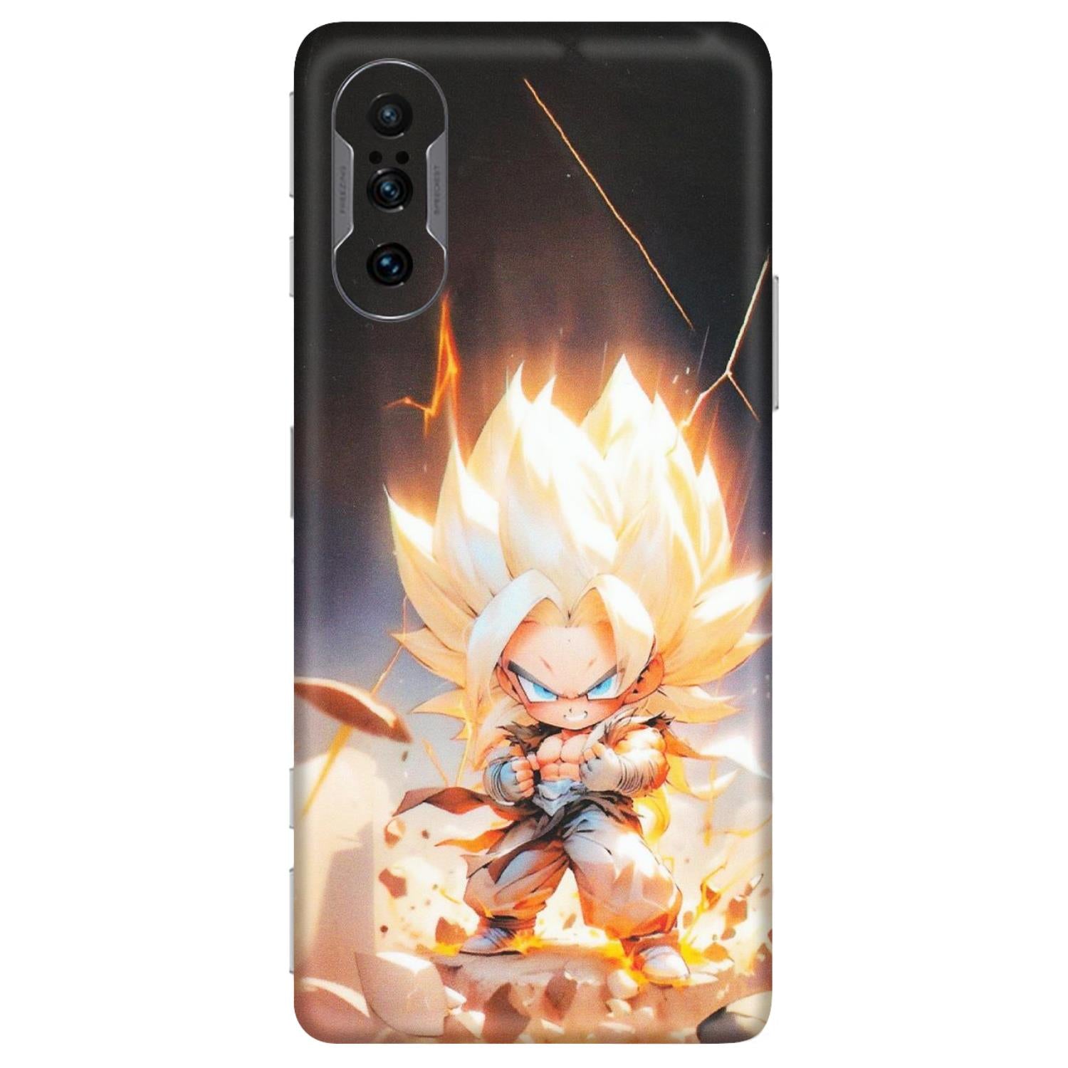 POCO Phone Skins (All Models) - Goku Dragon Cute Anime - Matte Finish (M-131) Poco F3 GT (5G)