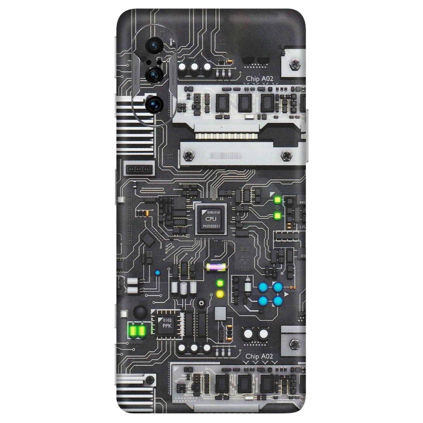 POCO Phone Skins (All Models) - Motherboard Internals - Matte Finish (M-135) Poco F3 GT (5G)