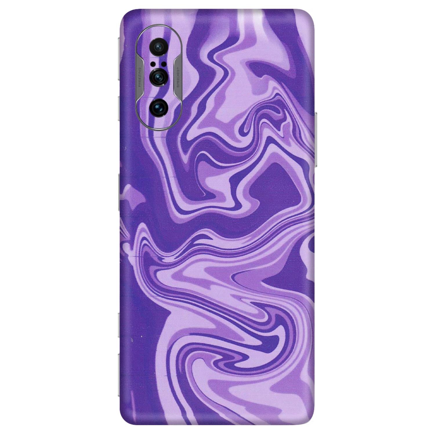POCO Phone Skins (All Models) - Hazy Purple Nights - Matte Finish (M-14) Poco F3 GT (5G)